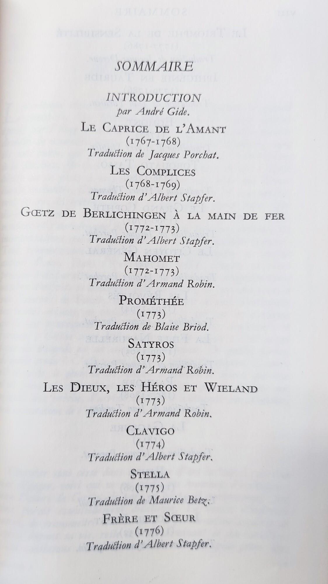 Theatre Complet