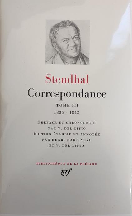 Correspondance - copertina