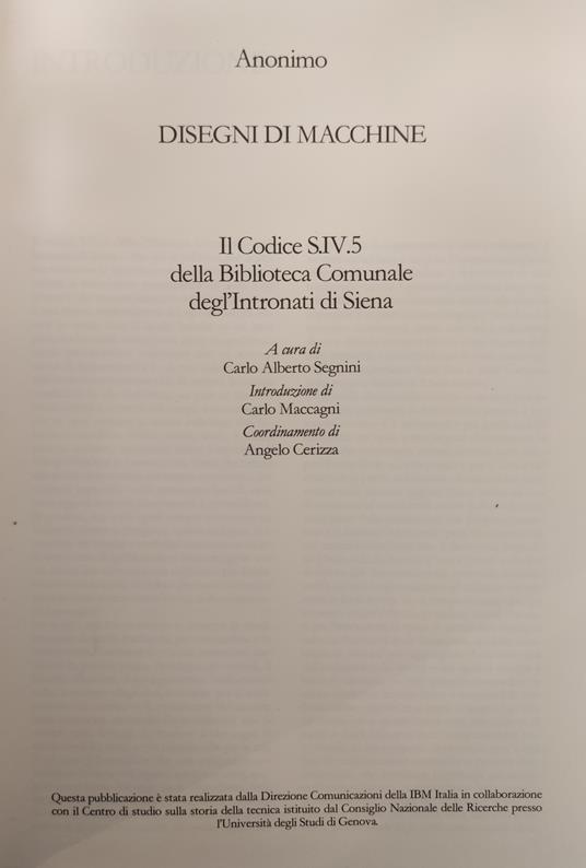 Disegni Di Macchine - Anonimo - copertina