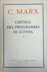 Critica Del Programma Di Gotha