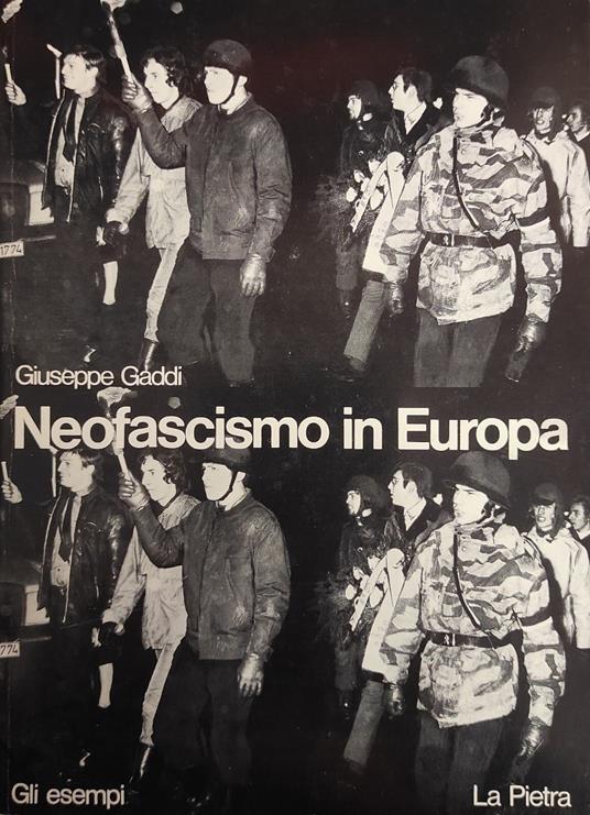 Neofascismo In Europa - Giuseppe Adduci - copertina