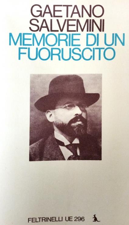 Memorie Di Un Fuoruscito - Gaetano Salvemini - copertina