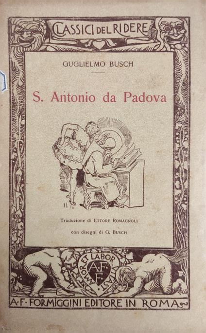 S. Antonio Da Padova - copertina