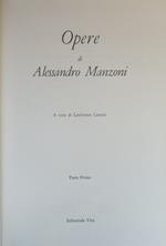 Opere Di Alessandro Manzoni