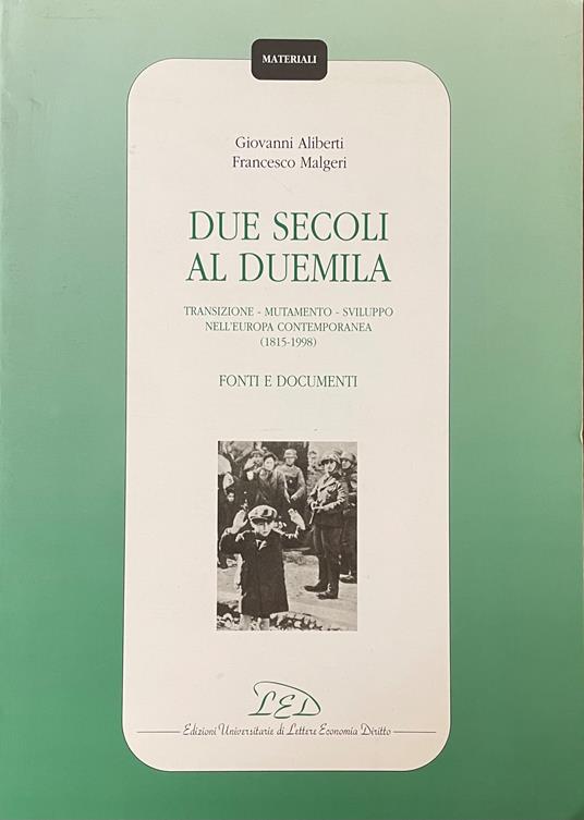 Due Secoli Al Duemila - copertina
