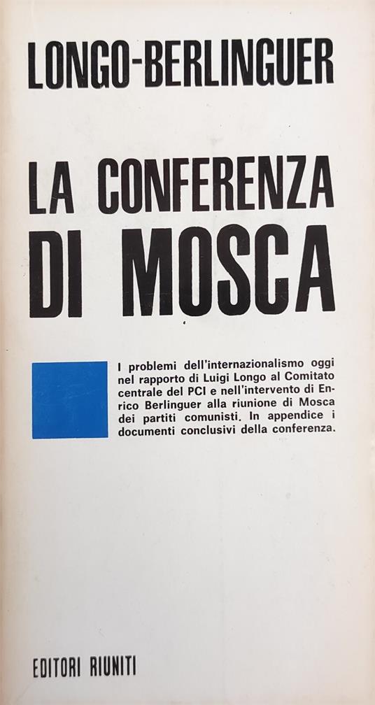 La Conferenza Di Mosca - copertina
