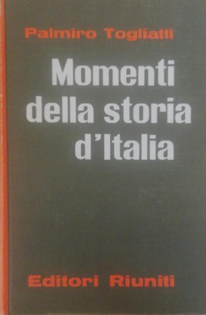 Momenti Della Storia D'Italia - Palmiro Togliatti - copertina