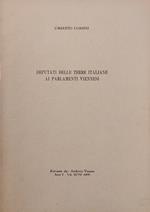 Deputati Delle Terre Italiane Ai Parlamenti Viennesi