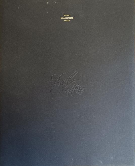 Premio Belle Lettere - Carlo Buffa - copertina