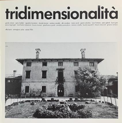 Tridimensionalita' - copertina
