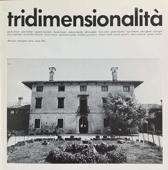 Tridimensionalita' - copertina