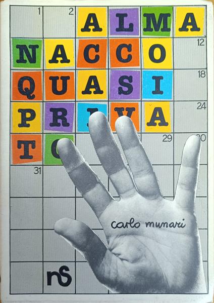 Almanacco Quasi Privato - Munari Carlo,Carlo Munari - copertina