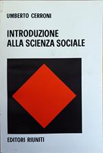 Introduzione Alla Scienza Sociale