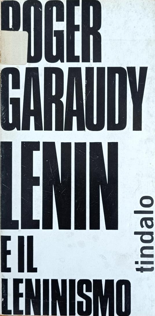 Lenin E Il Leninismo - Roger Garaudy - copertina