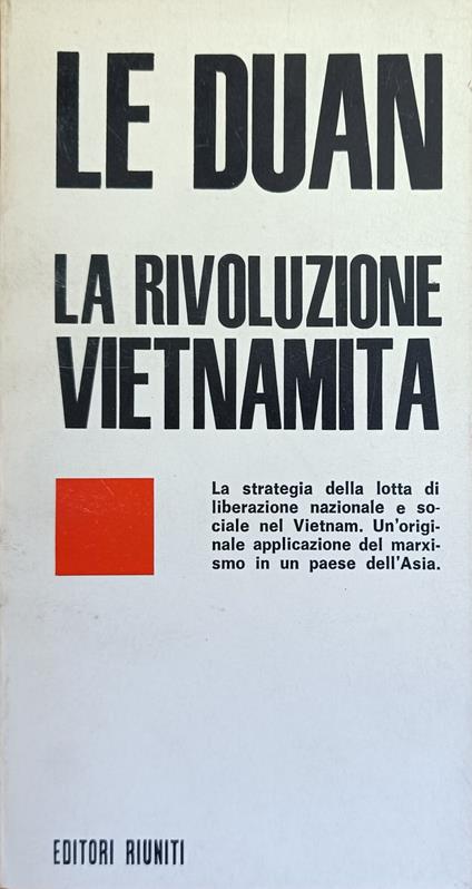 La Rivoluzione Vietnamita - Le Duan - copertina