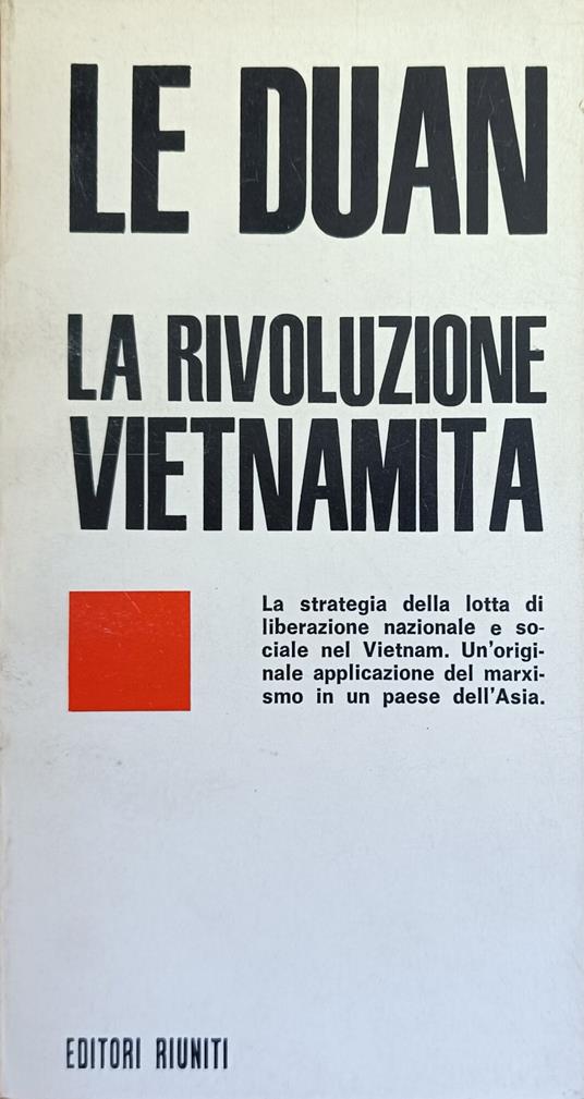 La Rivoluzione Vietnamita - Le Duan - copertina
