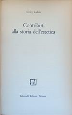 Contributi Alla Storia Dell'Estetica