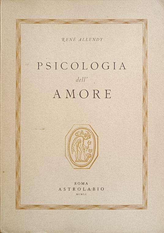 Psicologia Dell'Amore - copertina