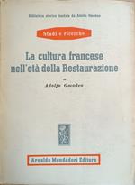 La Cultura Francese Nell'Età Della Restaurazione