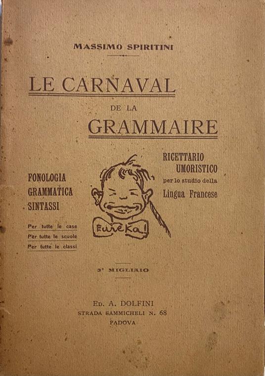 Le Carnaval De La Grammaire - Massimo Spiritini - copertina