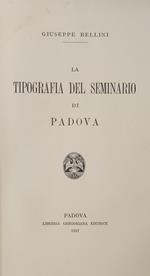 La Tipografia Del Seminario Di Padova