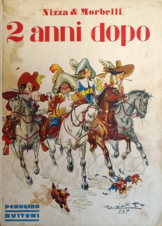 2 Anni Dopo. Continuazione De I Quattro Moschettieri - Davide Nizza - copertina