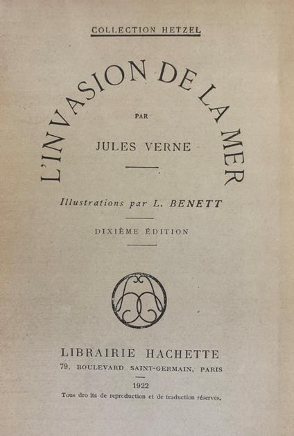 L' Invasion De La Mer - copertina