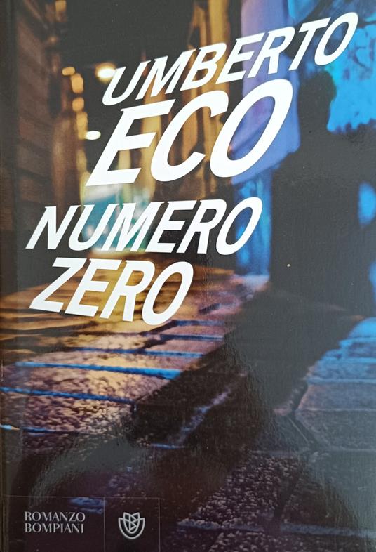Numero Zero - Umberto Eco - copertina