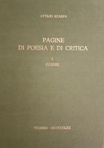 Pagine Di Poesia E Di Critica