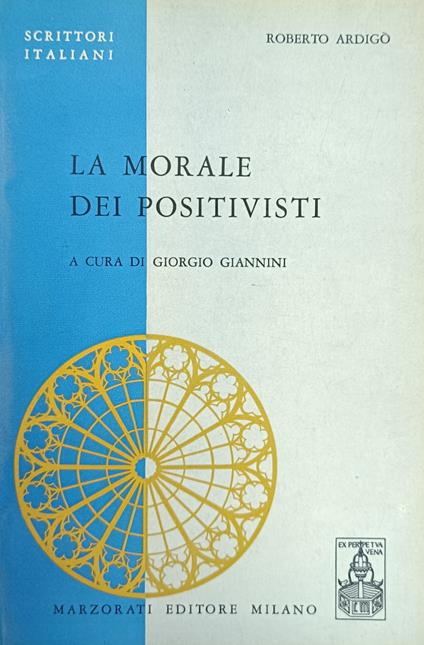 La Morale Dei Positivisti - copertina