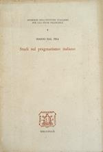 Studi Sul Pragmatismo Italiano