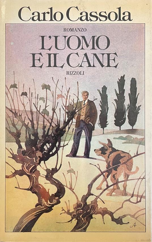 L' Uomo E Il Cane - Carlo Cassola - copertina