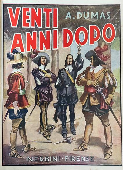 Venti Anni Dopo - Alexandre Dumas - copertina