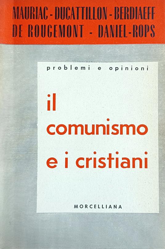 Il Comunismo E I Cristiani - copertina