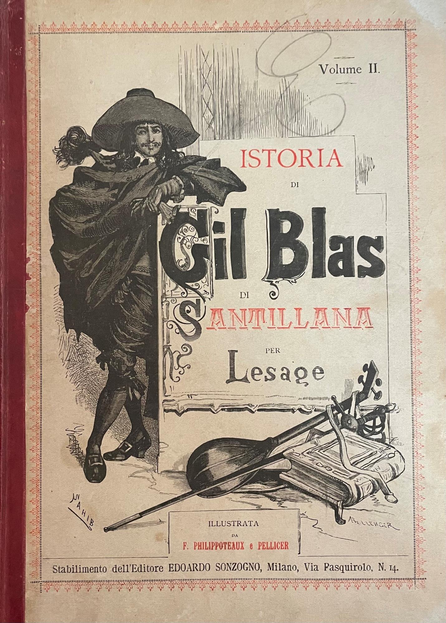Istoria Di Gil Blas Di Santillana