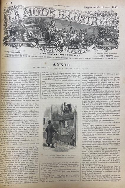 La Mode Illustrée. Journal De La Famille - copertina