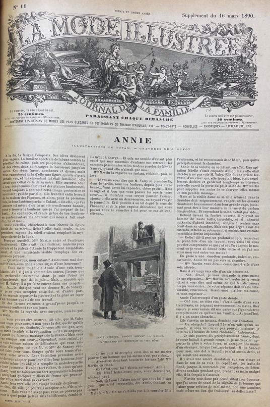 La Mode Illustrée. Journal De La Famille - copertina