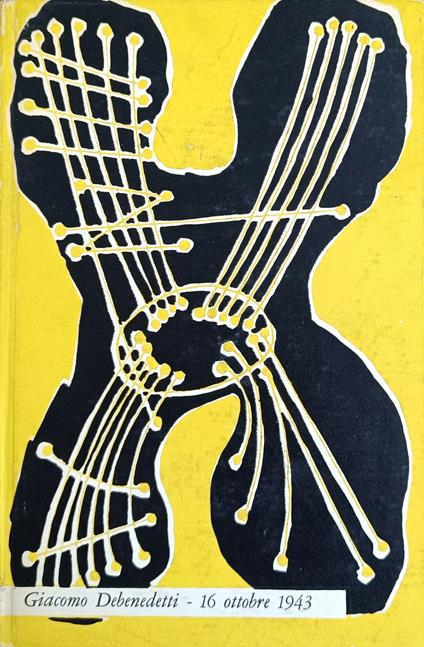 16 Ottobre 1943 - Giacomo Debenedetti - copertina