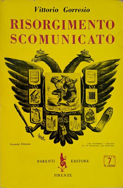 Risorgimento Scomunicato - Vittorio Gorresio - copertina