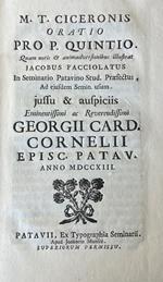 Oratio Pro P. Quinto
