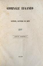 Giornale Euganeo Di Scienze, Lettere Ed Arti