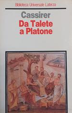 Da Talete A Platone