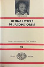 Ultime Lettere Di Jacopo Ortis
