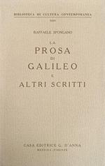 La Prosa Di Galileo E Altri Scritti