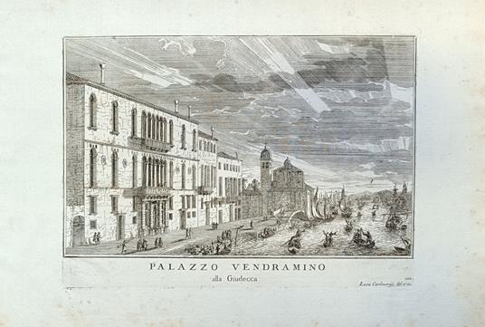 Palazzo Vendramino Alla Giudecca - Luca Carlevarijs - copertina