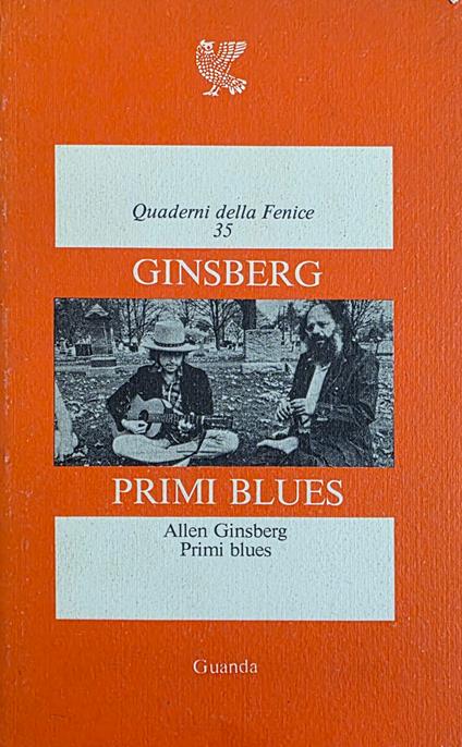 Primi Blues. Rags, Ballate E Canti Con L' Armonium 1971 - 75 - Allen Ginsberg - copertina