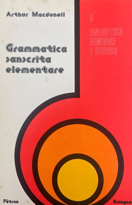 Grammatica Sanscrita Elementare - copertina
