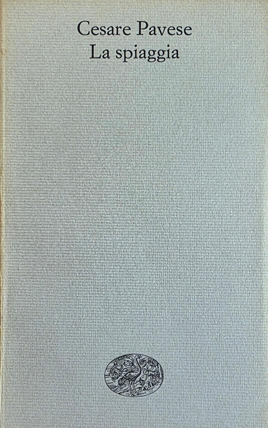 La Spiaggia - Cesare Pavese - copertina