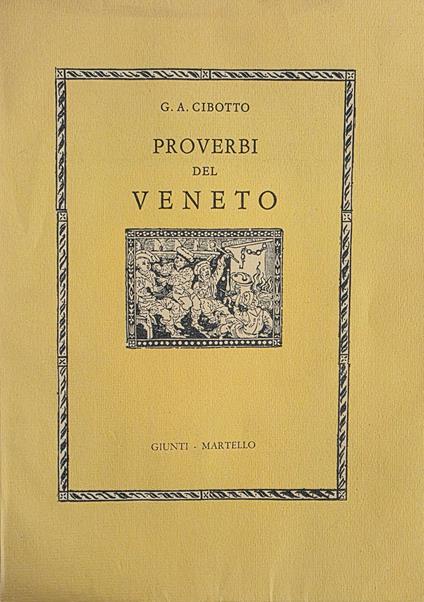 Proverbi Del Veneto - copertina