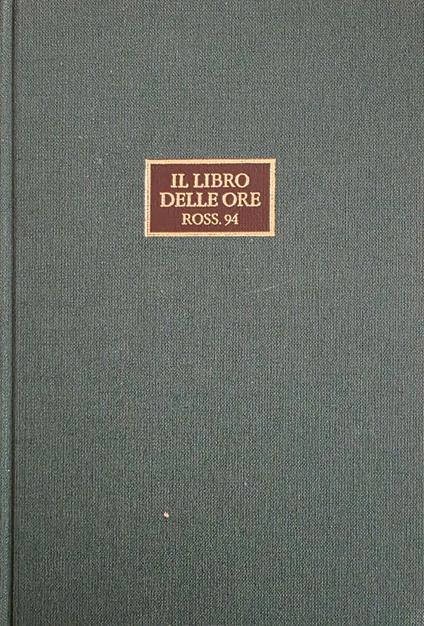 Il Libro Delle Ore - copertina